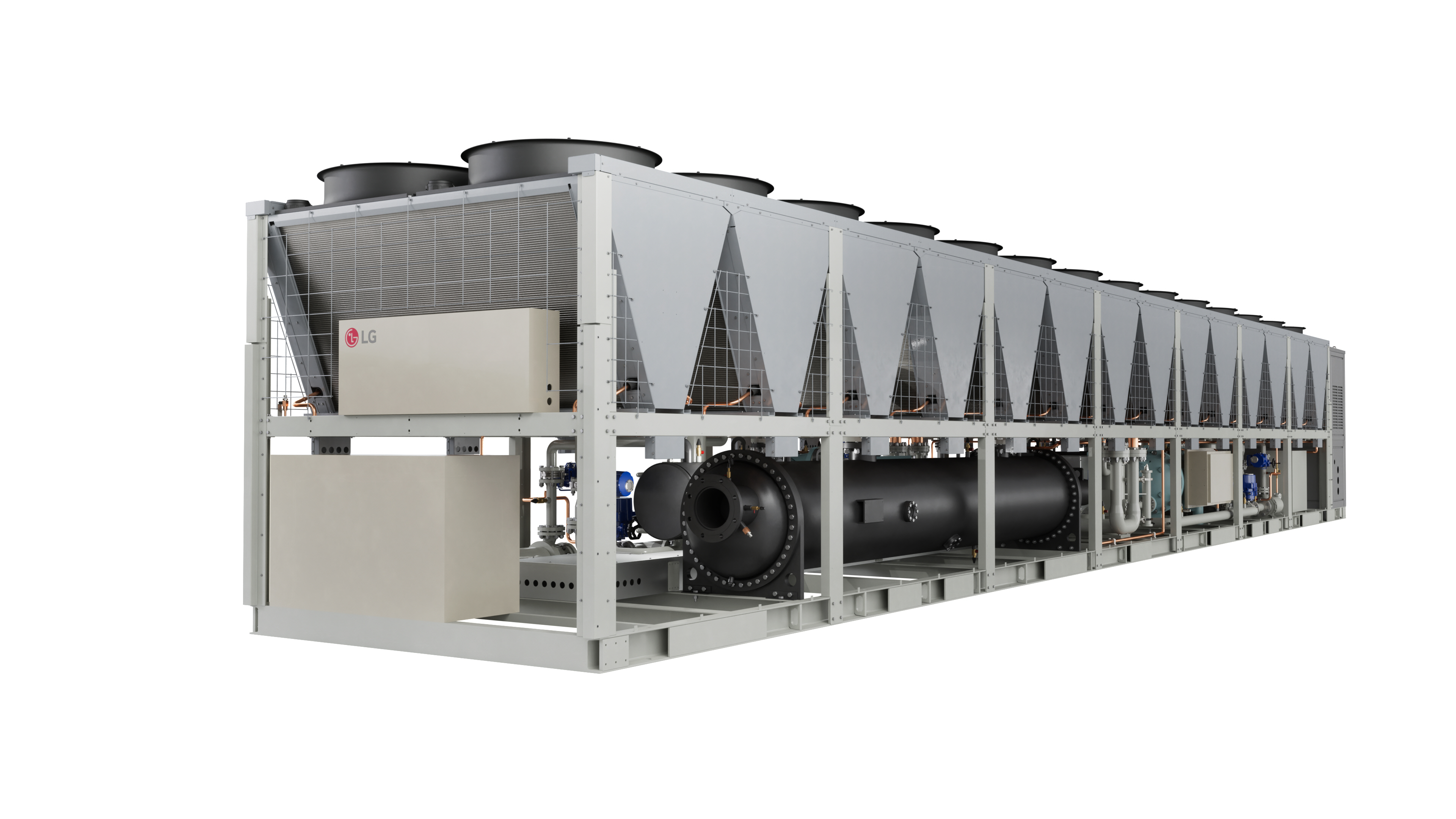 LG präsentiert luftgekühlten Turbo-Chiller für KI-Rechenzentren